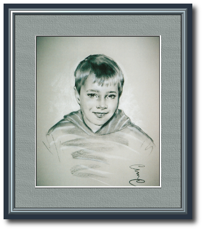 <a href="Preisliste.php#preise_kohle">» zur Preisliste</a><br /><br /><a href="Techniken.php#kohle">» Technik: Kohle</a> Kinderportrait