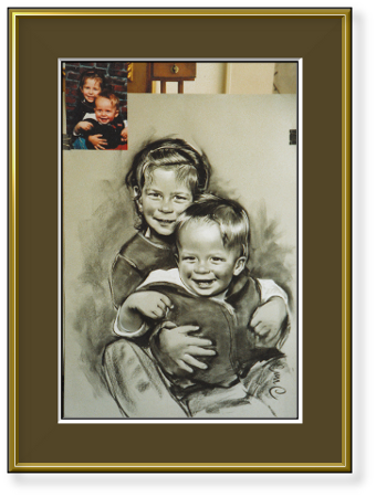 <a href="Preisliste.php#preise_kohle">» zur Preisliste</a><br /><br /><a href="Techniken.php#kohle">» Technik: Kohle</a> Mehrfachportrait