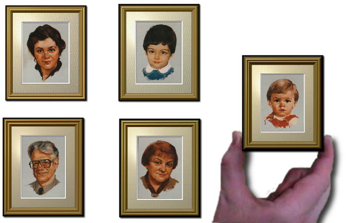 <a href="Preisliste.php#preise_oel">» zur Preisliste</a><br /><br /><a href="Techniken.php#oel">» Technik: Oel</a> Miniaturportraits