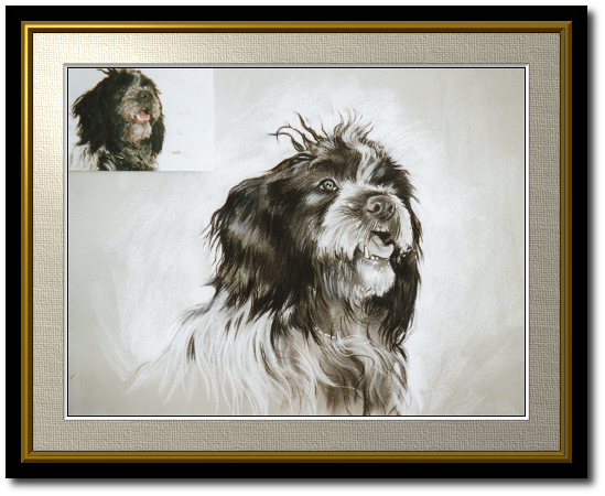 <a href="Preisliste.php#preise_kohle">» zur Preisliste</a><br /><br /><a href="Techniken.php#kohle">» Technik: Kohle</a> Hundeportrait
