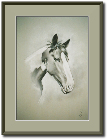 <a href="Preisliste.php#preise_kohle">» zur Preisliste</a><br /><br /><a href="Techniken.php#kohle">» Technik: Kohle</a> Pferdeportrait